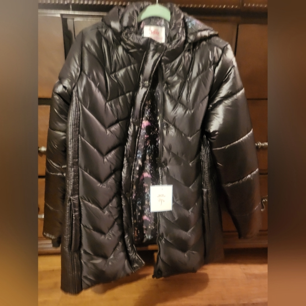 Justice rain jacket size 16/18